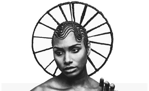Shane Crowe with a braided crown